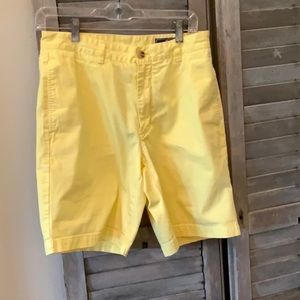 Vineyard Vines yellow prep shorts